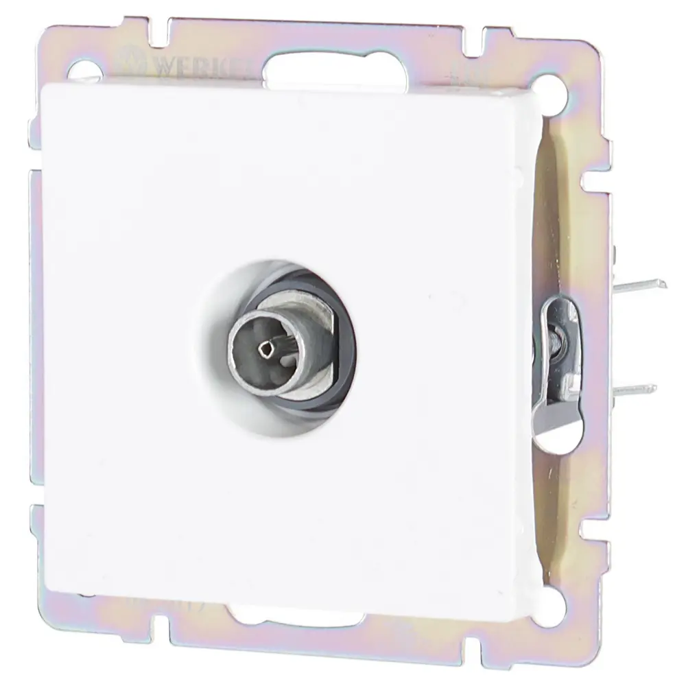 ТВ-розетка оконечная WERKEL для чёткого сигнала 17782133 Встраиваемые механизмы STLM-0008604 - Вид №1