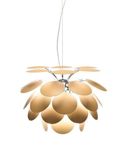 086363 Люстра 132 бежевая матовая Marset Discoco 