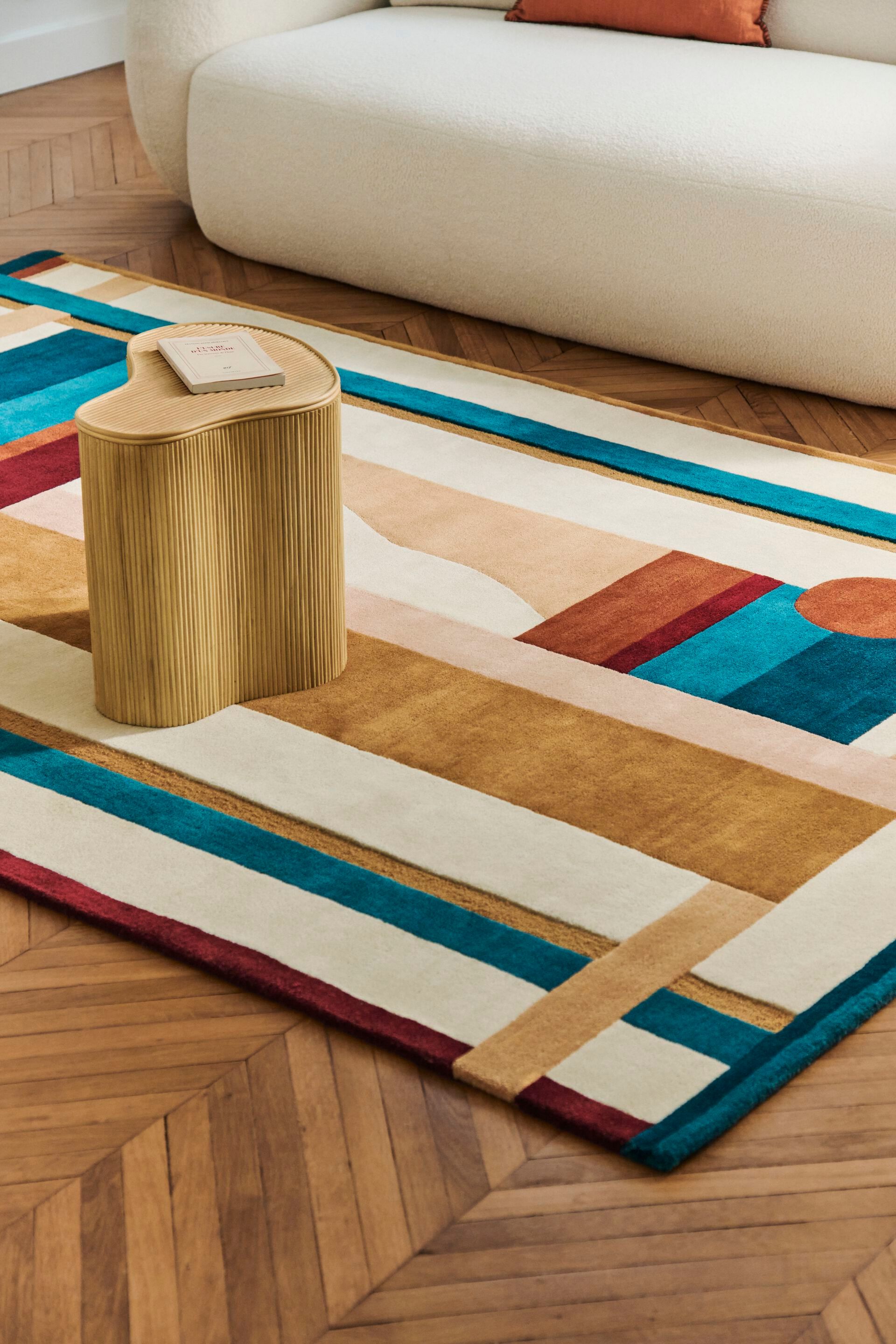 Шерстяной ковер с рисунком Toulemonde Bochart HACIENDA ARCH-00021550 - Вид №3