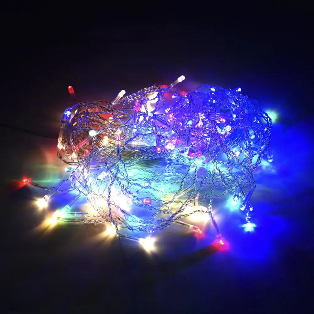 93903712 Электрогирлянда внутренняя Ecola Нить 6м 100LED разноцветная N2YM06ELC STLM-0605840