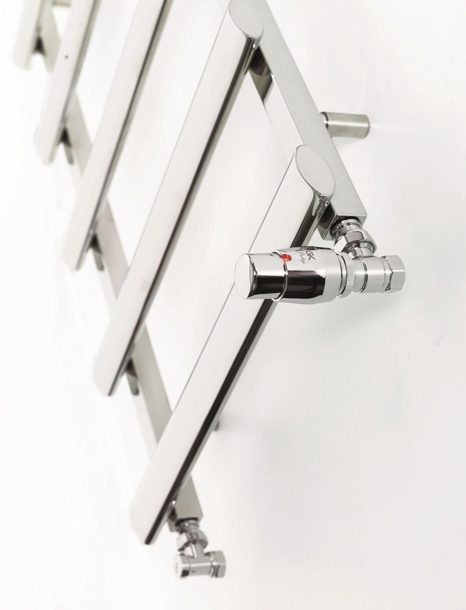 Полотенцесушитель Hammam MERCURY Stainless steel  комбинированный; электрический или водяной Сталь  - Вид №61