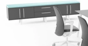 FURNIKO Офисный шкаф из дерева Tundra