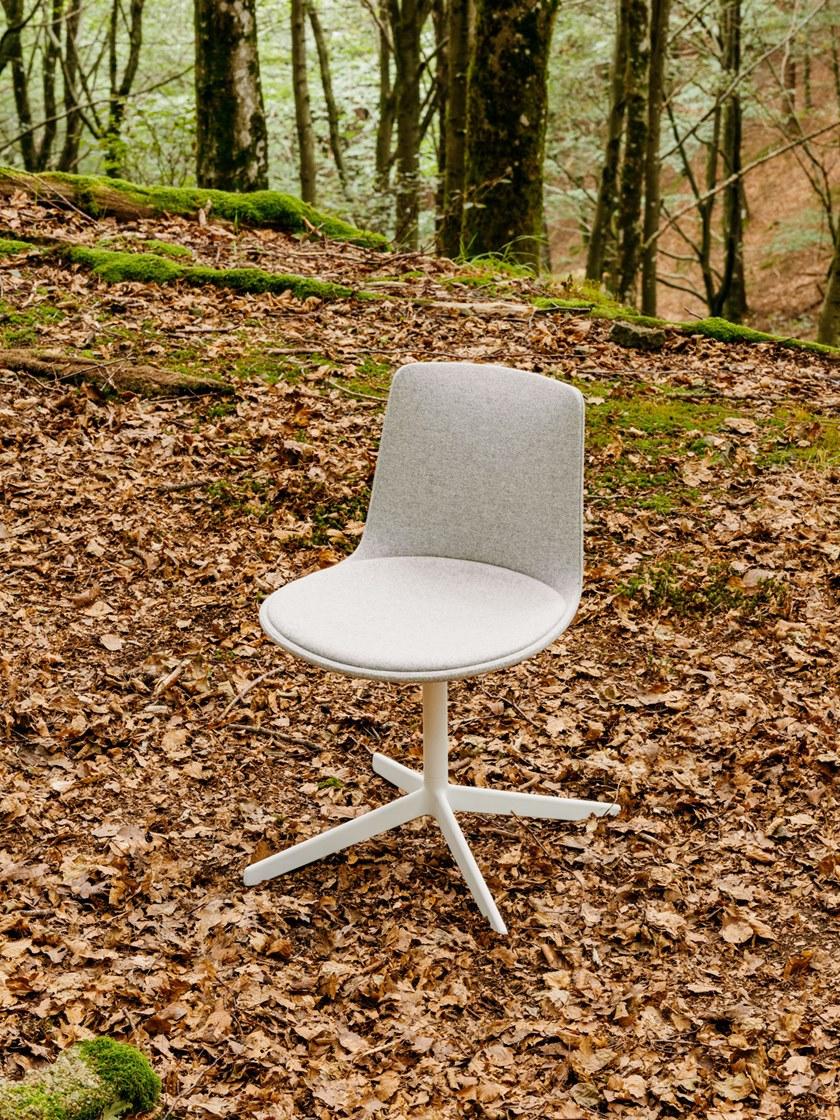 ENEA Стул с обивкой из ткани с 4 спицами Lottus sun-id-1492651 - Вид №4