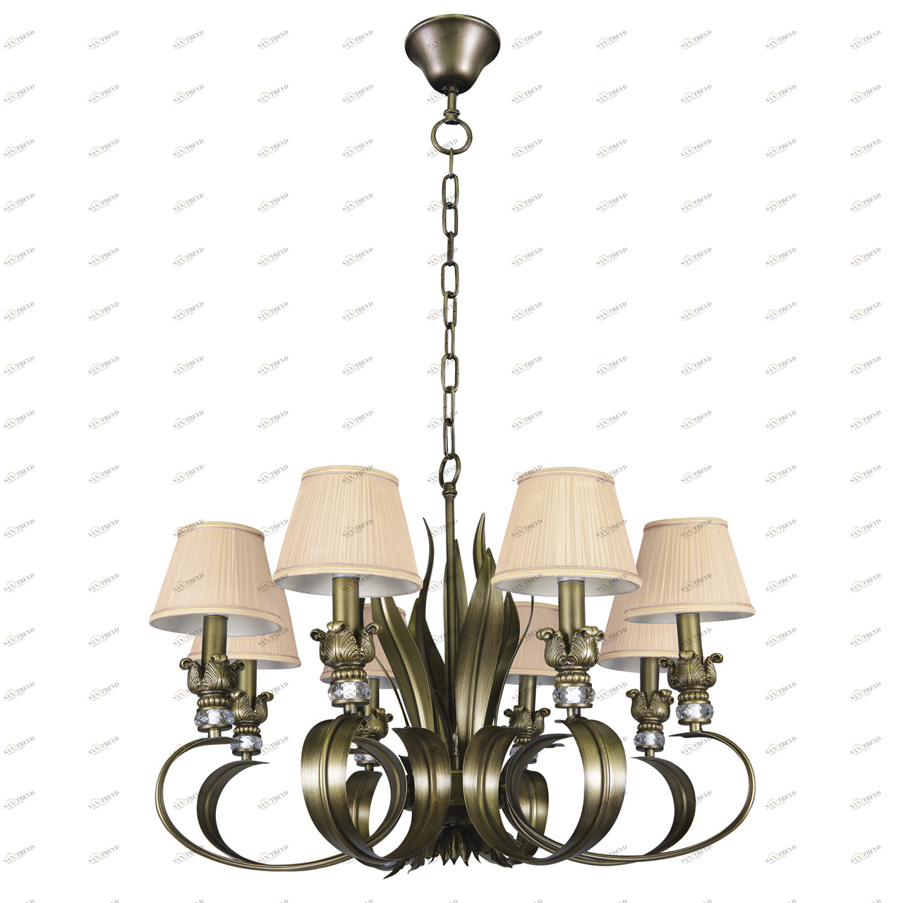 Подвесная люстра Lightstar Antique 783081 LIGHTSTAR ДИЗАЙНЕРСКИЕ, ANTIQUE 057540 Бежевый 