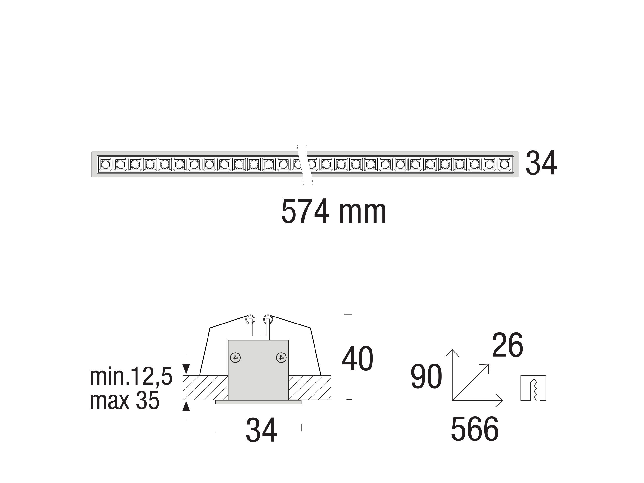 Алюминиевый светодиодный светильник PAN Maya Micro ARCH-00084130 - Вид №7