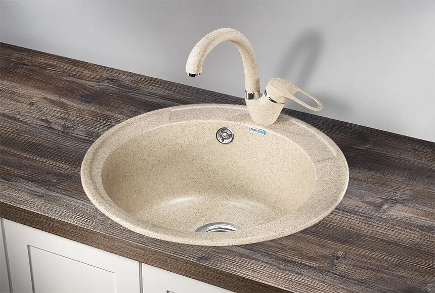 4802, КЛАССИК, кухонная мойка, СтандАРТ кварц GRANULA Standart 4802-ST01