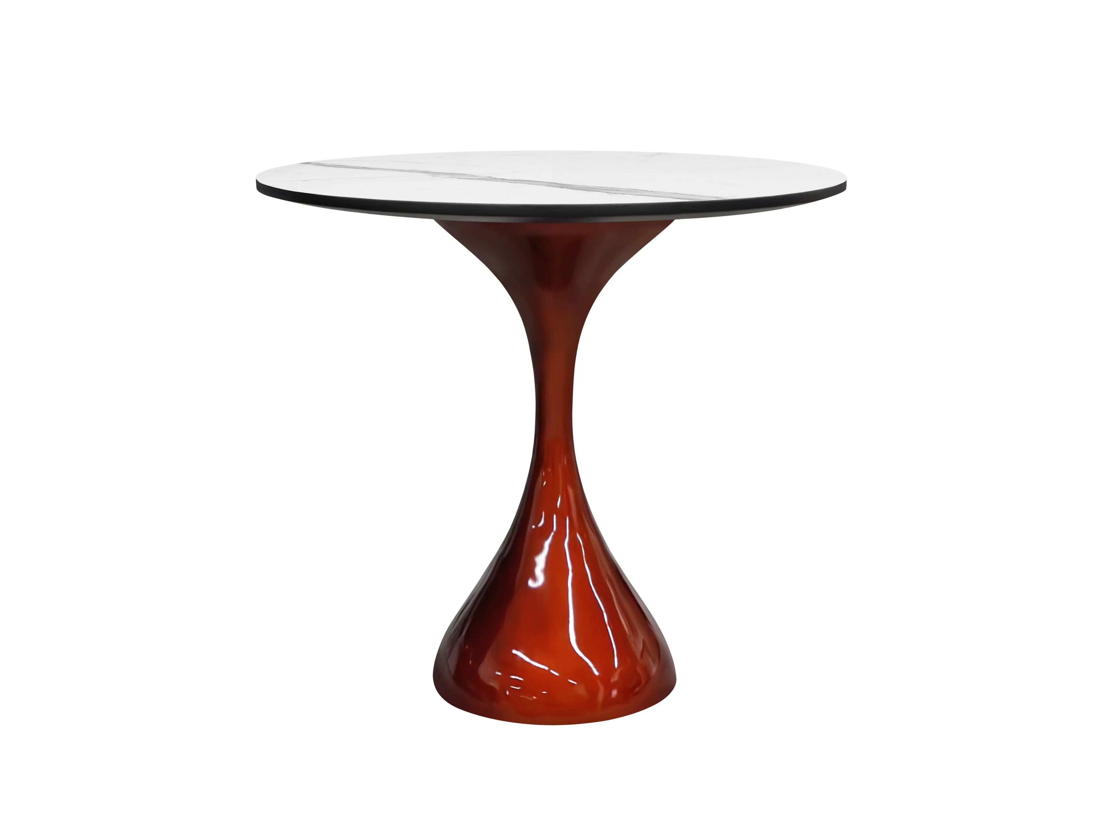 Обеденный стол из стекловолокна и мрамора GANSK MELODY ARCH-00105763 - Вид №7