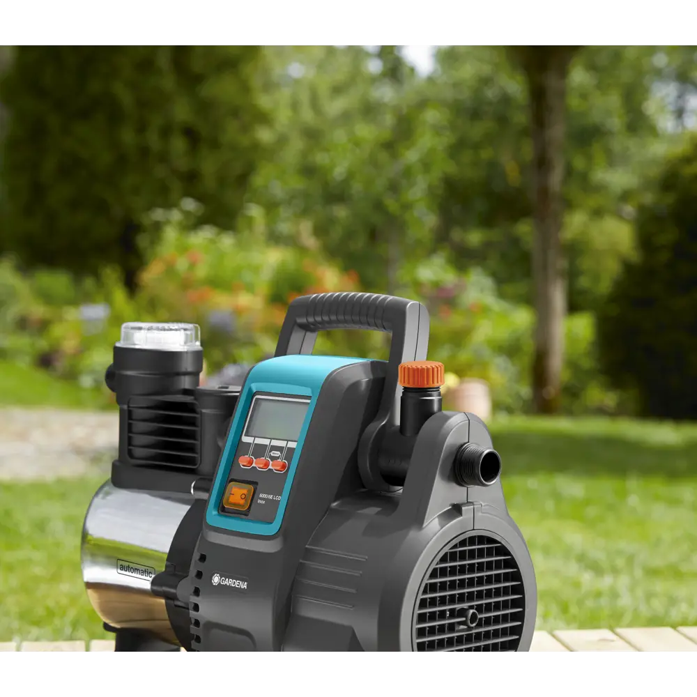 Насос садовый поверхностный Gardena 6000/6 LCD inox STLM-2137871 - Вид №11