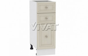 82919 Шале Шкаф нижний с 3-мя ящиками Н 303 + Ф-13 Vivat-мебель