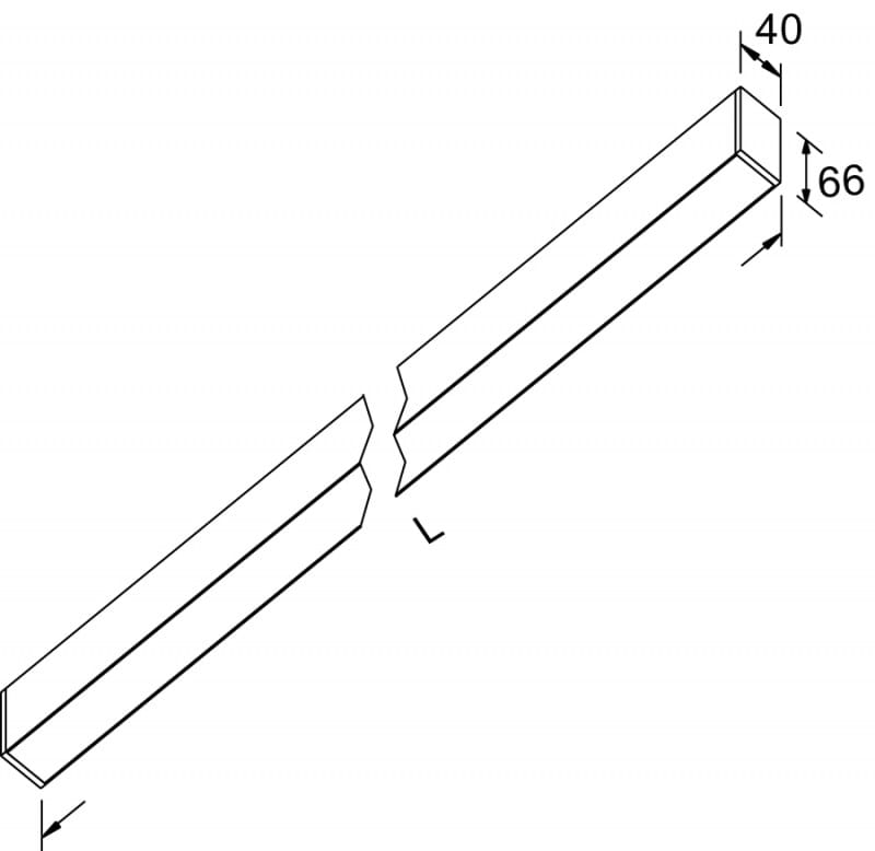 Экструдированный алюминиевый настенный светильник Lucifero's файл ARCH-00038352 - Вид №5