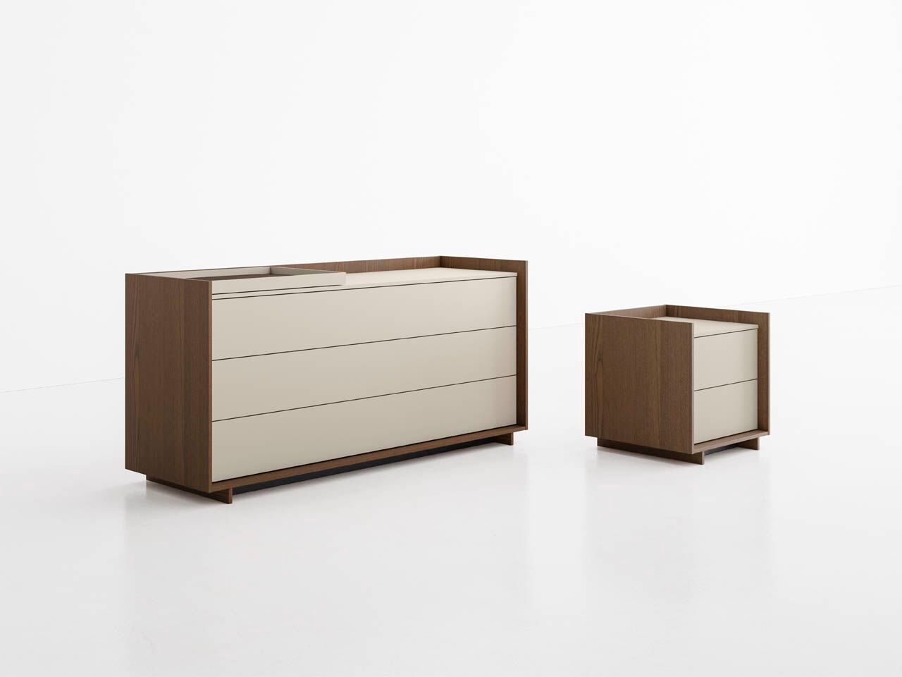 Деревянная тумбочка с ящиками Pianca Киото ARCH-00007760 - Вид №3