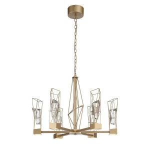 Подвесная хрустальная люстра золото ST Luce Progetto ST LUCE ДИЗАЙНЕРСКИЕ, PROGETTO 00-3834396 Золото