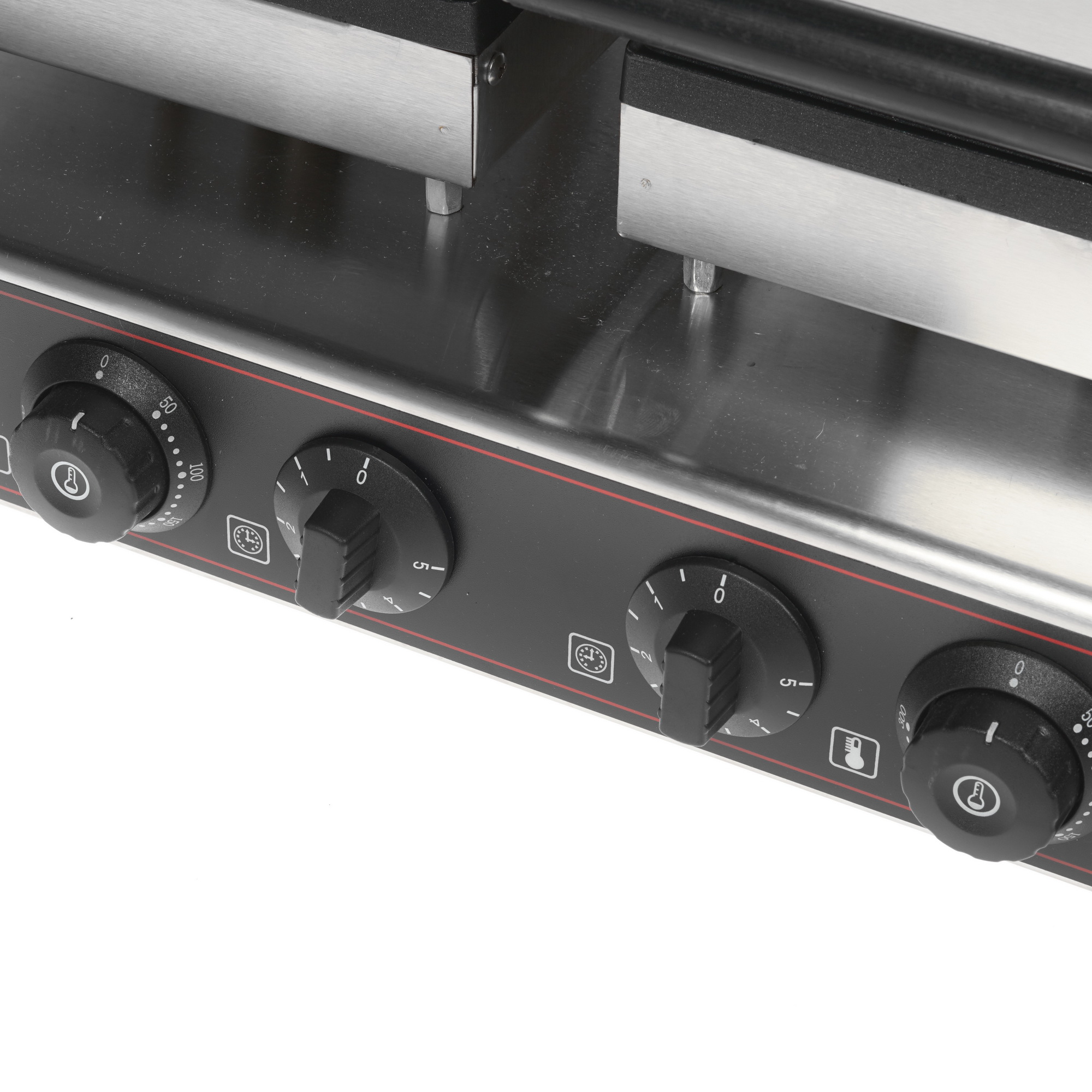 8107411 Вафельница GASTRORAG ZU-HF-2E серебристый STDN-0094589 - Вид №4