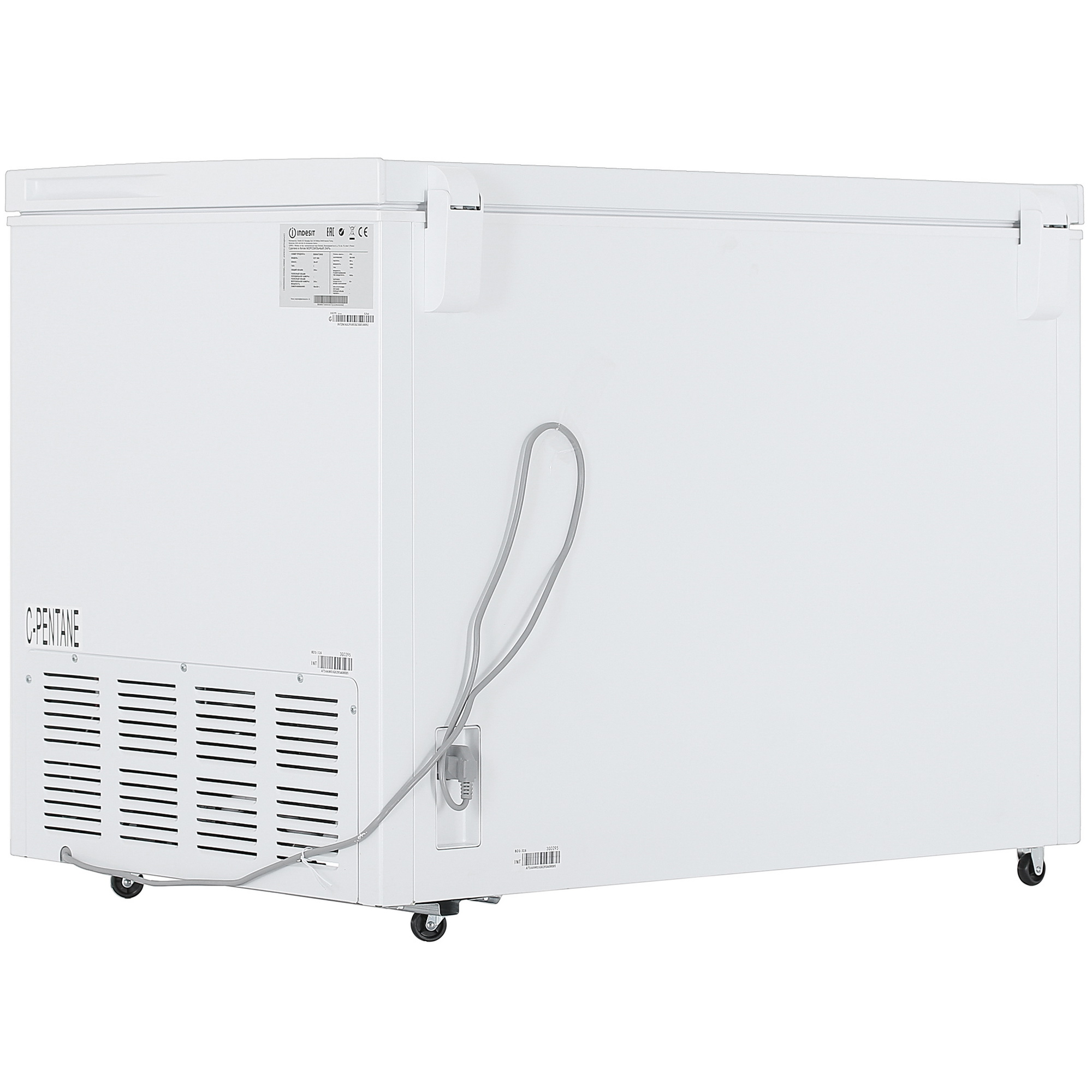 5439258 Морозильный ларь Indesit ICF 300 белый STDN-0113195 - Вид №4