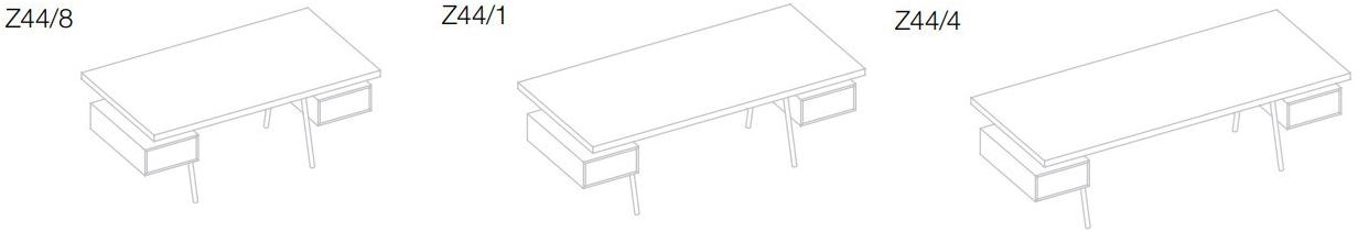 Spiegels Письменный стол с ящиками .flair Z44 - Вид №14