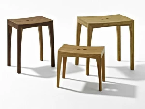 sixay furniture Низкий деревянный табурет Otto