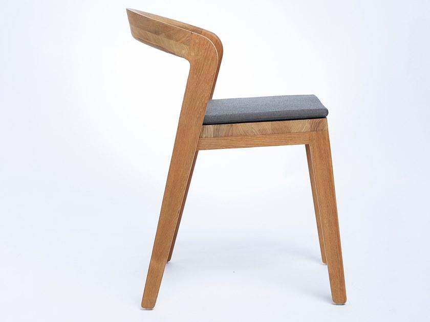 Wildspirit Садовый стул из тика со встроенной подушкой Play sun-id-1426906 - Вид №3