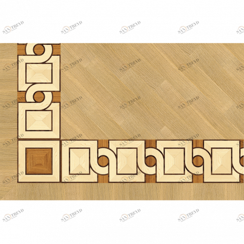 Бордюр Золотой петушок Русская классика 20124