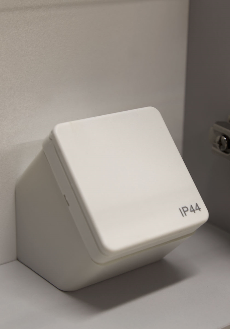 33970 Электрический Разъем + Увеличительное Кольцо Для Коробки / Шкафа Белый Noro  Белый 1993-1