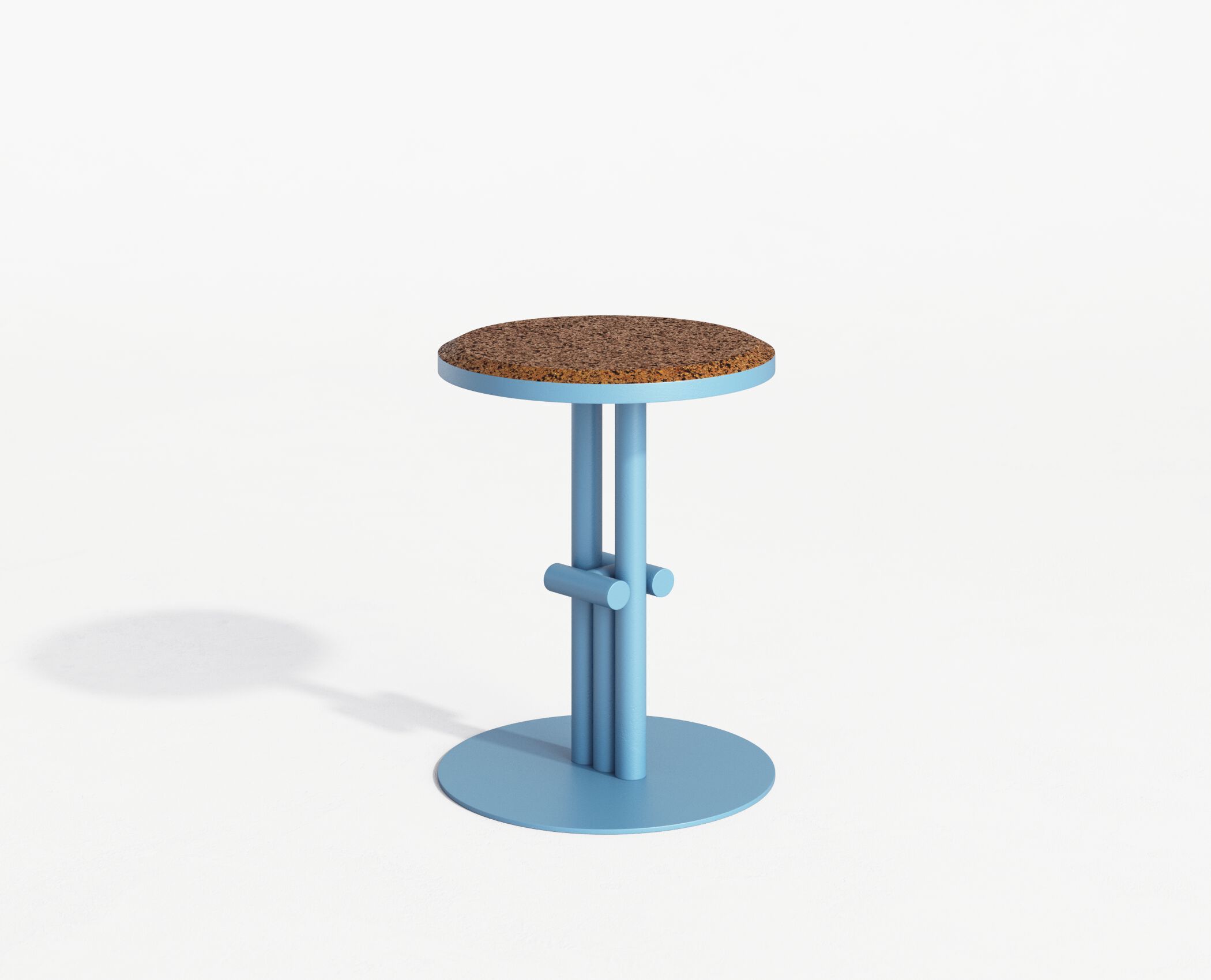 Стальной и пробковый низкий садовый стул Joyf точка ARCH-00127150 - Вид №7