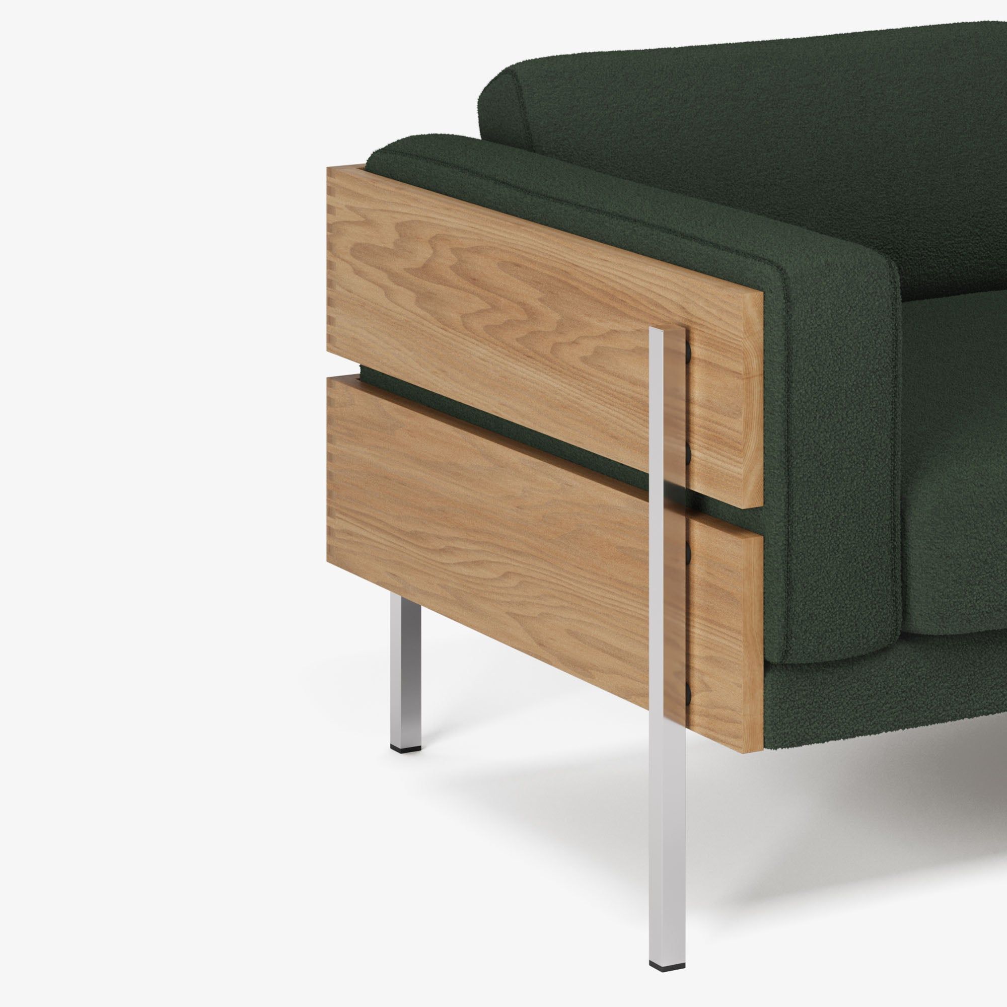 2-местный кожаный диван Case форум ARCH-00053331 - Вид №4