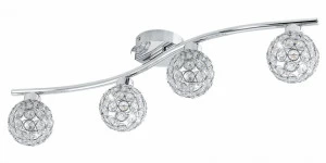 Потолочный светильник Eglo Ribolla 92594 EGLO RIBOLLA 073494 Прозрачный;хром