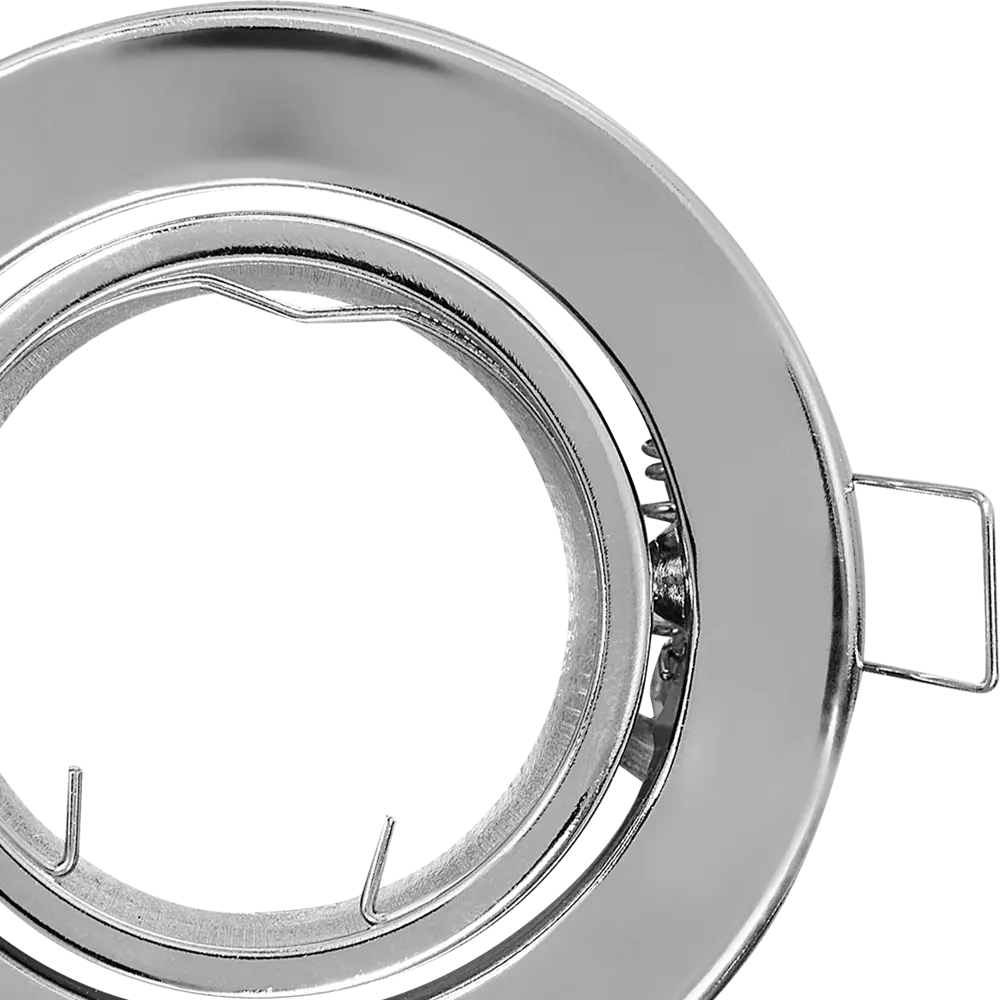 Светильник точечный встраиваемый под отверстие 60 мм GU5.3 цвет хром Santreyd STLM-2104207 - Вид №5