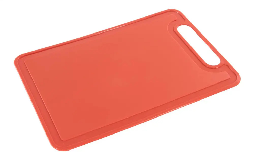90226100 Доска разделочная ЗАРЯ полипропилен красный, 633-13(red) STLM-0872748