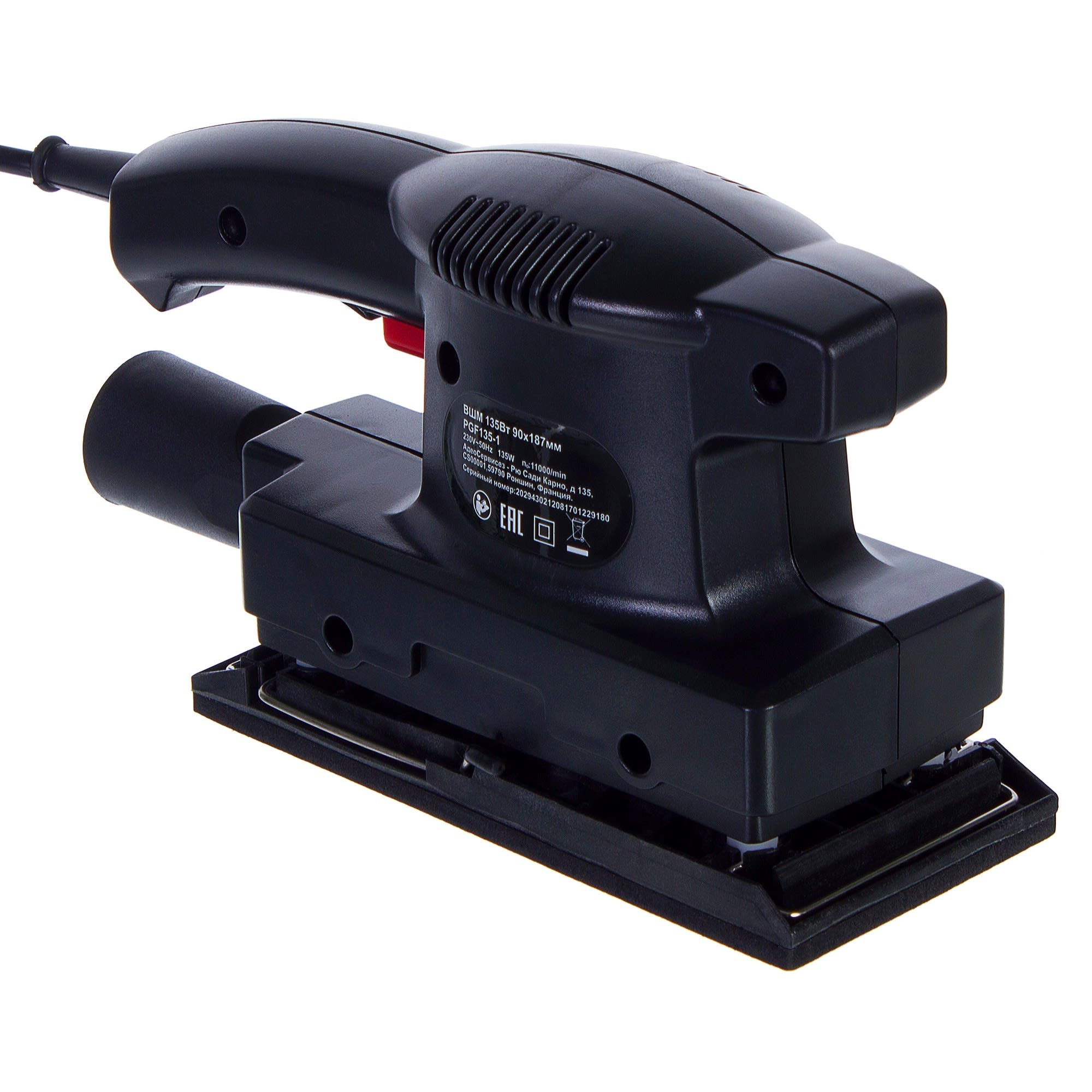 18680884 Вибрационная шлифмашина PGF135-1, 135 Вт Santreyd  - Вид №2