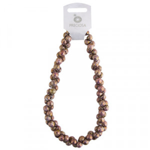 112-01-312 Бусина Чехия на нитях 8 мм 102 шт PRECIOSA