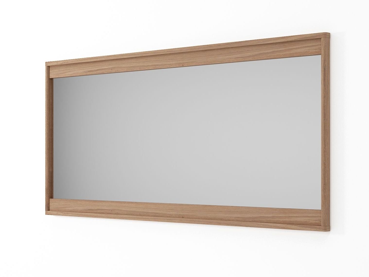 Прямоугольное деревянное настенное зеркало KARPENTER около17 ARCH-00042873 - Вид №20
