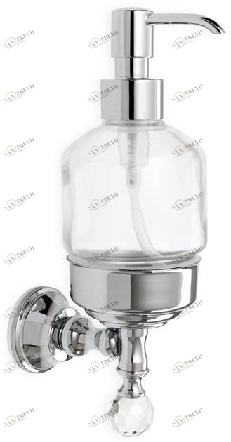 Stilhaus Дозатор мыла со стеклянной стенкой Smart light Sl30 Stil Haus