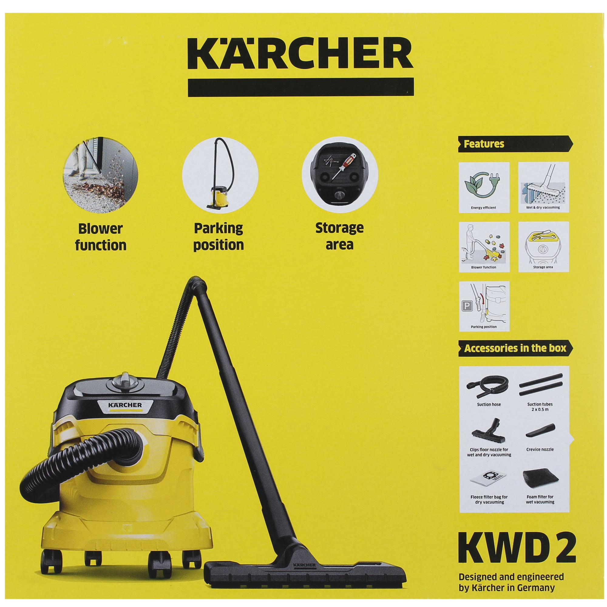 Хозяйственный пылесос  Karcher KWD 2 V-12/4/18 5614776 STDN-0006884 - Вид №14