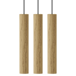 2230 Светильник , chimes cluster 3, D3 см, светлый дуб UMAGE