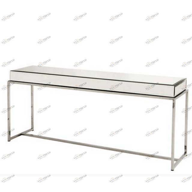 Консоль зеркальная на металлических ножках, хром Beverly Hills от Eichholtz EICHHOLTZ EICHHOLTZ 060988 Зеркальный;хром 