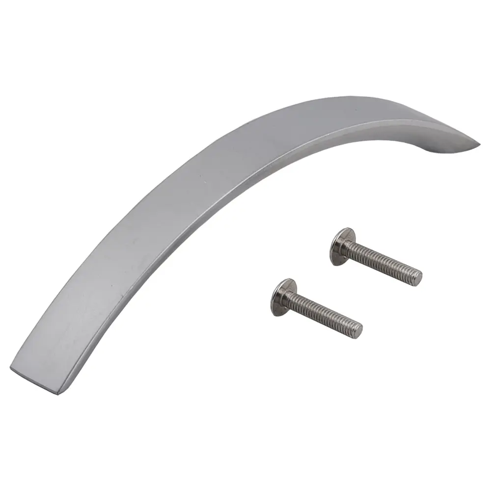 Мебельная ручка-скоба RS030SC.3 128 мм матовый хром BOYARD STLM-2189054 - Вид №1