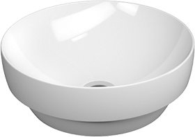 884611 Встроенная раковина под столешницу овальная GSI ceramica Pura - Вид №1