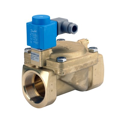 Danfoss EV220B — двухходовые электромагнитные клапаны для общей промышленности Клапан электромагнитный EV220B с кат. 032U460416 