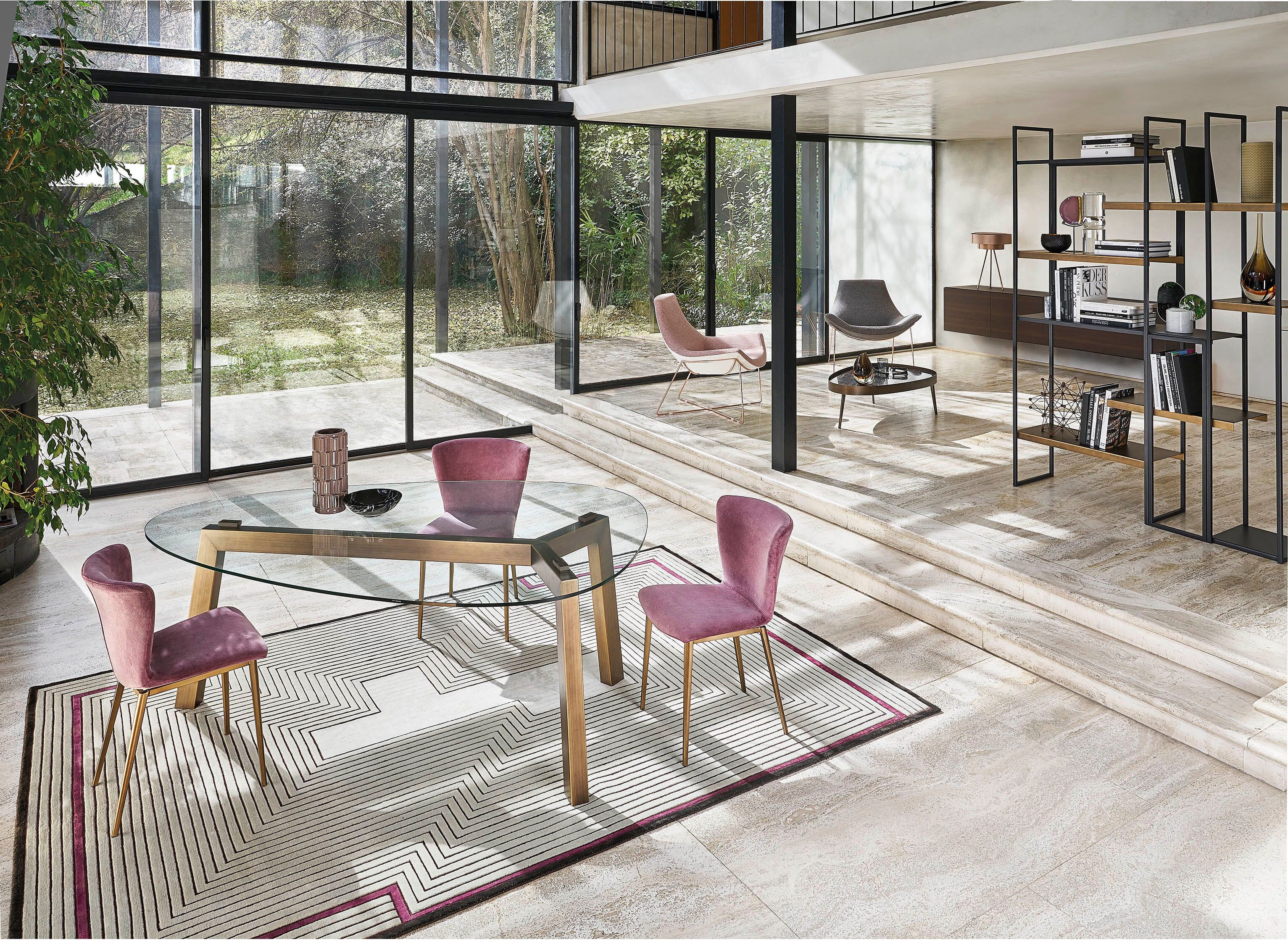 Мягкий стул из ткани RIFLESSI Gio' ARCH-00122356 - Вид №3