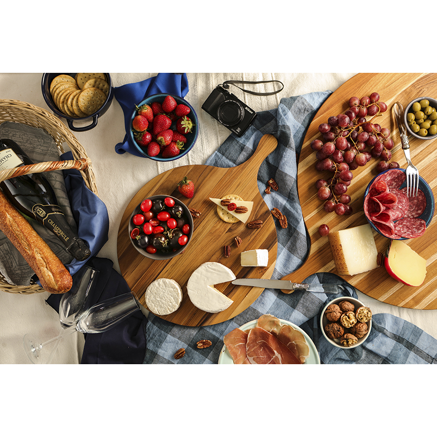 TH903 Доска сервировочная specialty круглая 56 см TEAKHAUS  - Вид №1