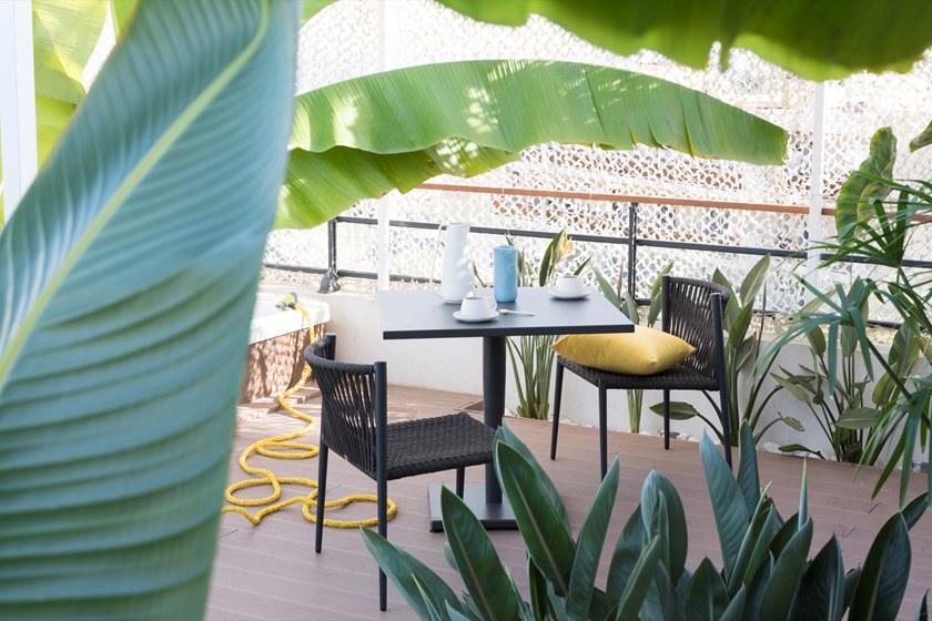 Unopiù Квадратный складной стол из алюминия Luce Luntaqu80g - Вид №2