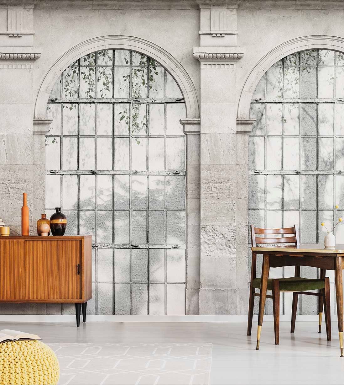 Классические обои, ПВХ бесплатно, экологически чистые, моющиеся WallPepper KRONOS ARCH-00094716 - Вид №1