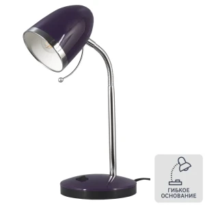 Настольная лампа Sweet Home 1xE27x40 Вт, цвет фиолетовый