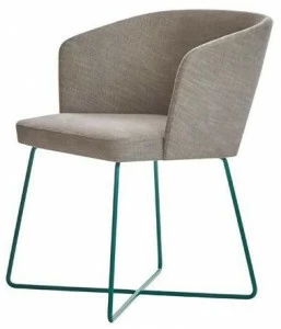 PARLA DESIGN Стул из ткани с подлокотниками Stella U010111
