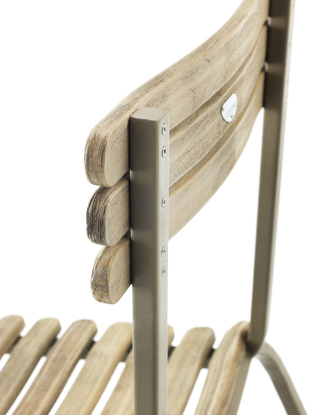 Штабелируемый садовый стул из тикового дерева Ethimo Laren ARCH-00071941 - Вид №10