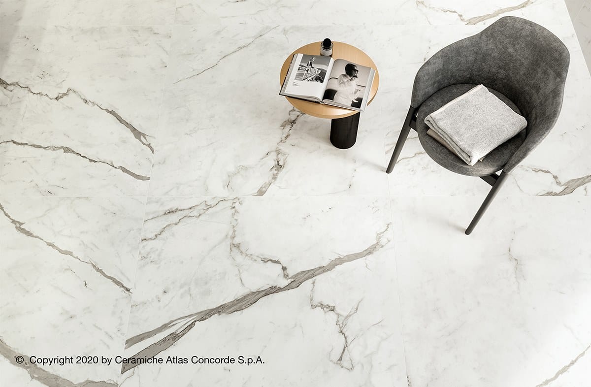 Пол из керамогранита с мраморным эффектом Atlas Concorde Marvel Shine ARCH-00045897 - Вид №59