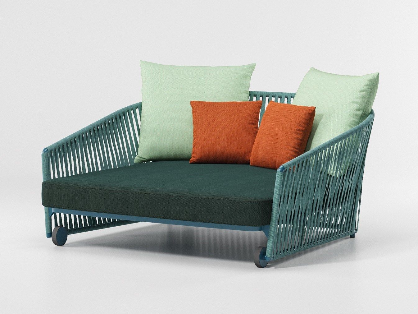 Садовая кровать с колесами Kettal Bitta Lounge ARCH-00153178 - Вид №2