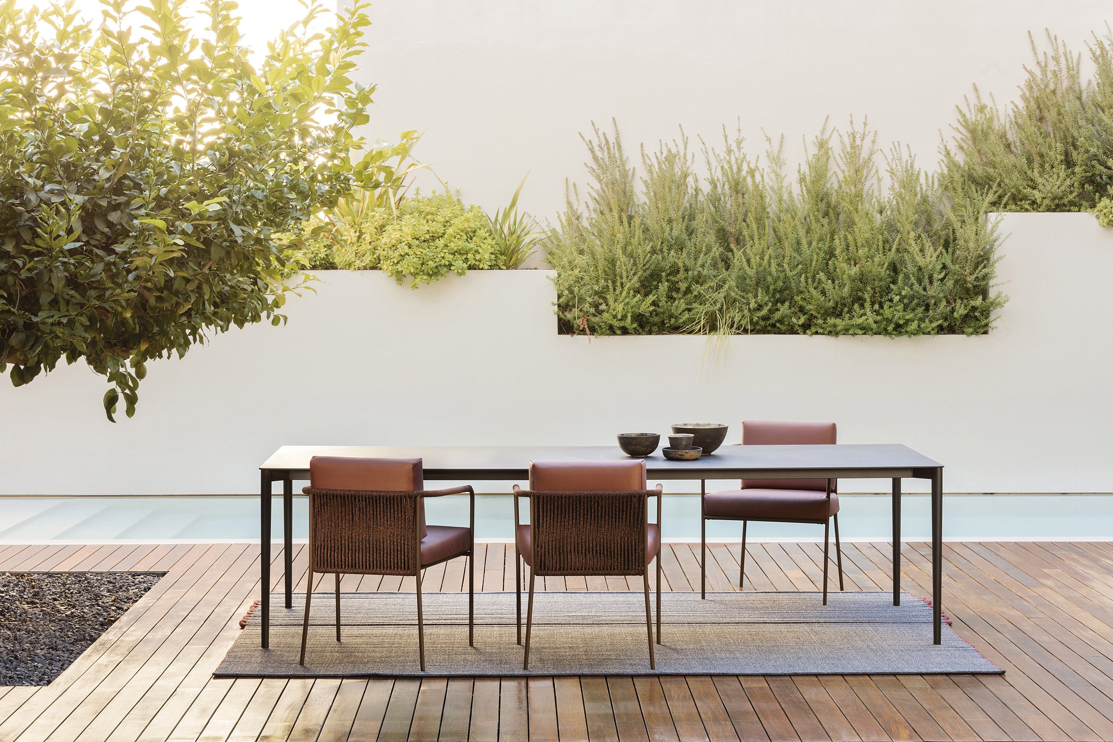 Тканевый садовый стул с подлокотниками EXPORMIM гнездо ARCH-00107980 - Вид №5