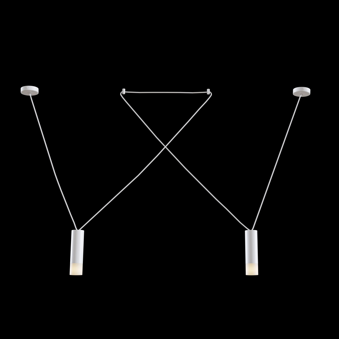 Светильник потолочный светодиодный на 2 лампы белый Davida MOD035PL-02W TECHNICAL TECHNICAL 00-3957063 Белый  - Вид №3