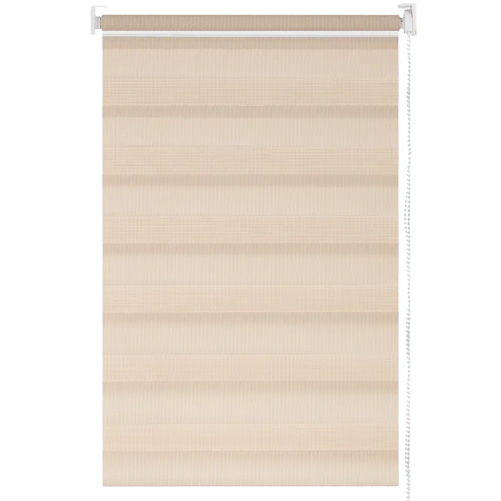 Штора рулонная день-ночь Inspire 40х160 см цвет бежевый STLM-2189030 - Вид №1